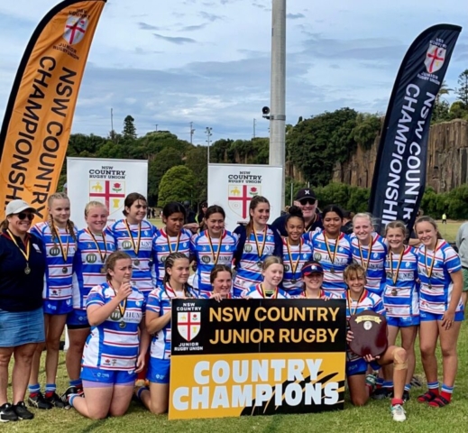 Under 14's Girls Country Champions