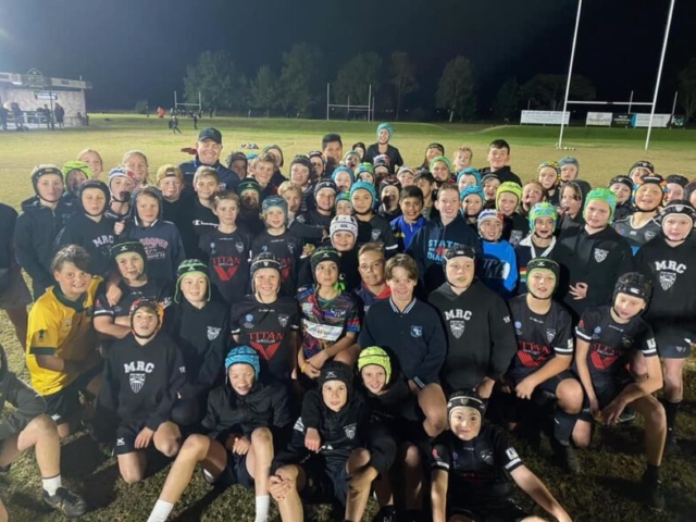 Maitland Rugby Club Training Session with David Campese